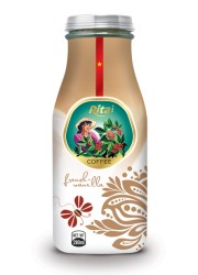 280ml Coffee French Vanilla Glass bottle